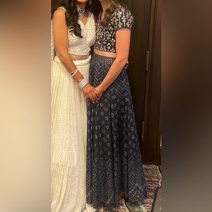 Lehenga blouse and skirt